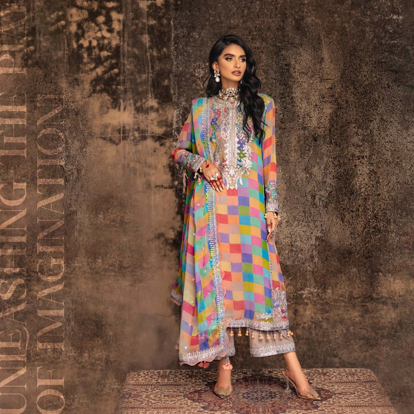LUXURY CHIFFON UNSTITCHED