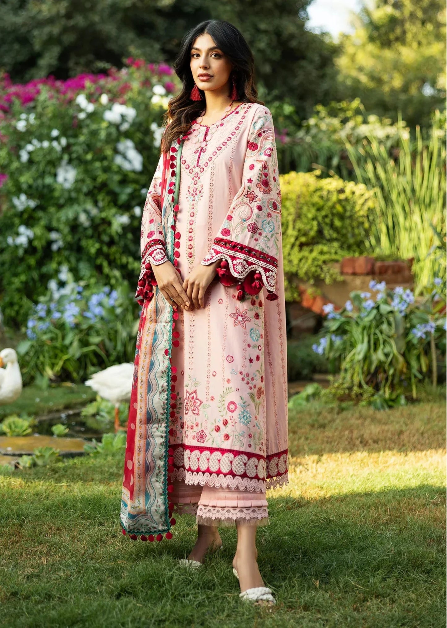 SADAF FAWAD KHAN LAWN ‘25 - PAISLEY GARDEN B