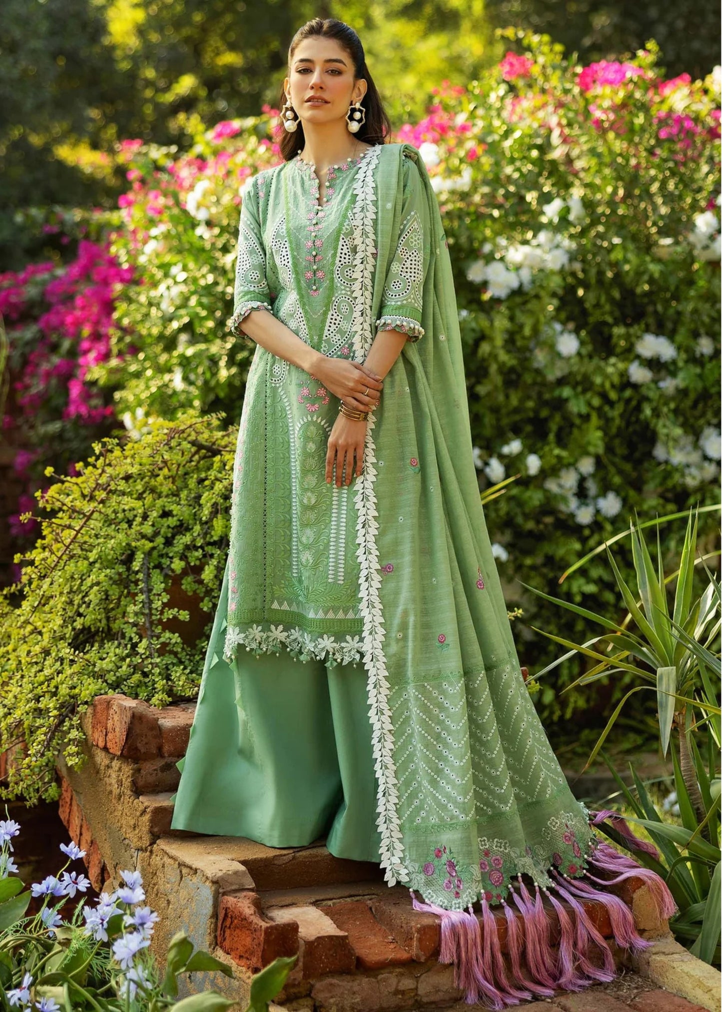 SADAF FAWAD KHAN LAWN ‘25 - FRENCH HEARTS A